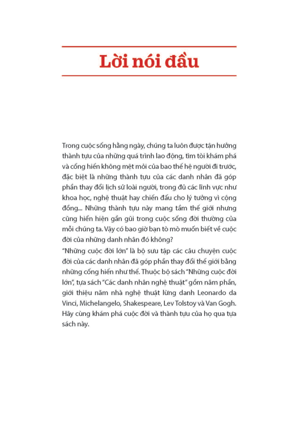 những cuộc đời lớn - các danh nhân nghệ thuật - Ảnh 4