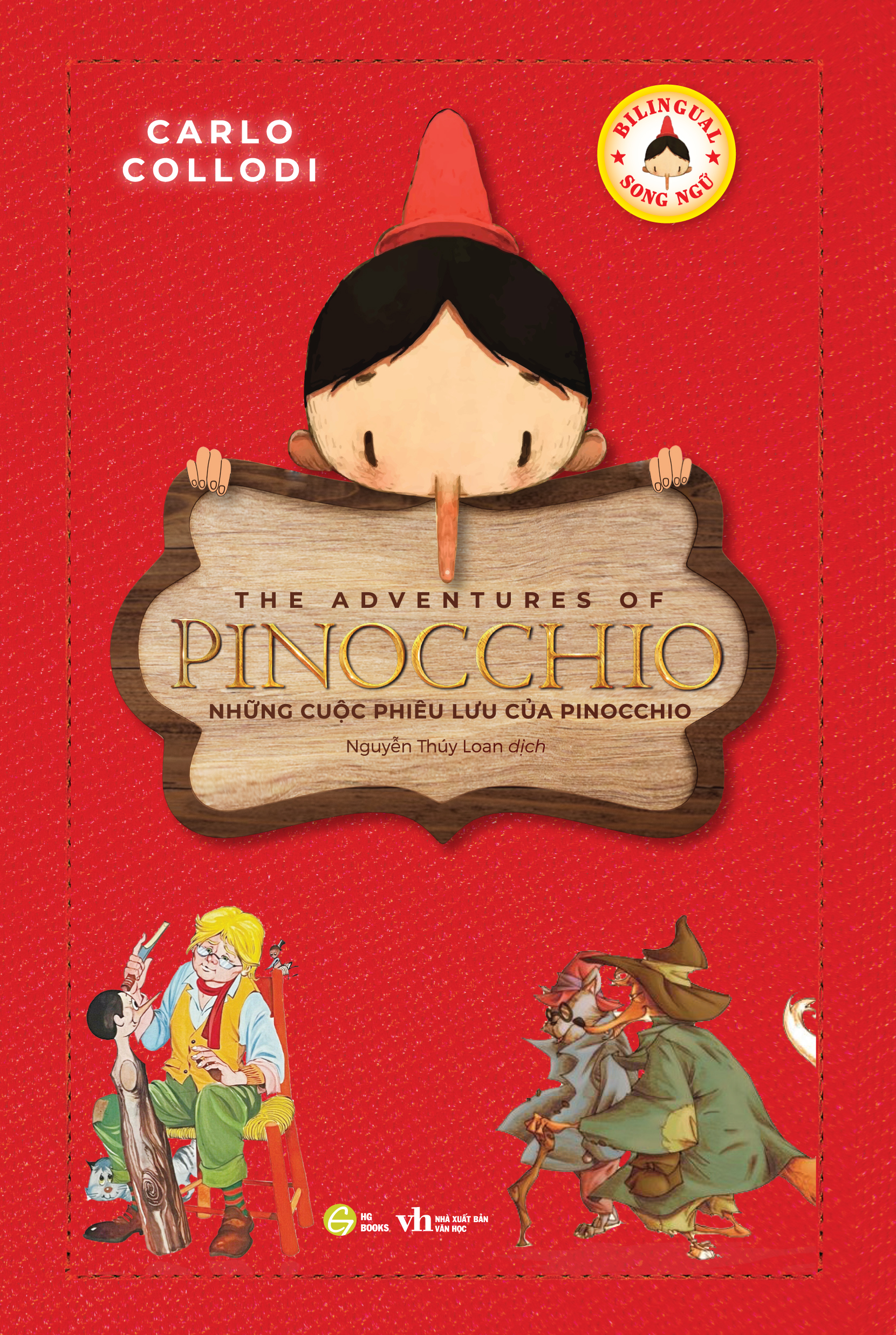 những cuộc phiêu lưu của pinocchio - song ngữ việt-anh - Ảnh 2