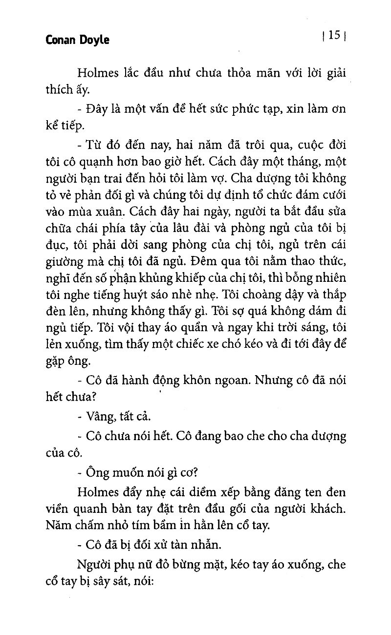 những cuộc phiêu lưu của sherlock holmes (tái bản 2022) - Ảnh 11