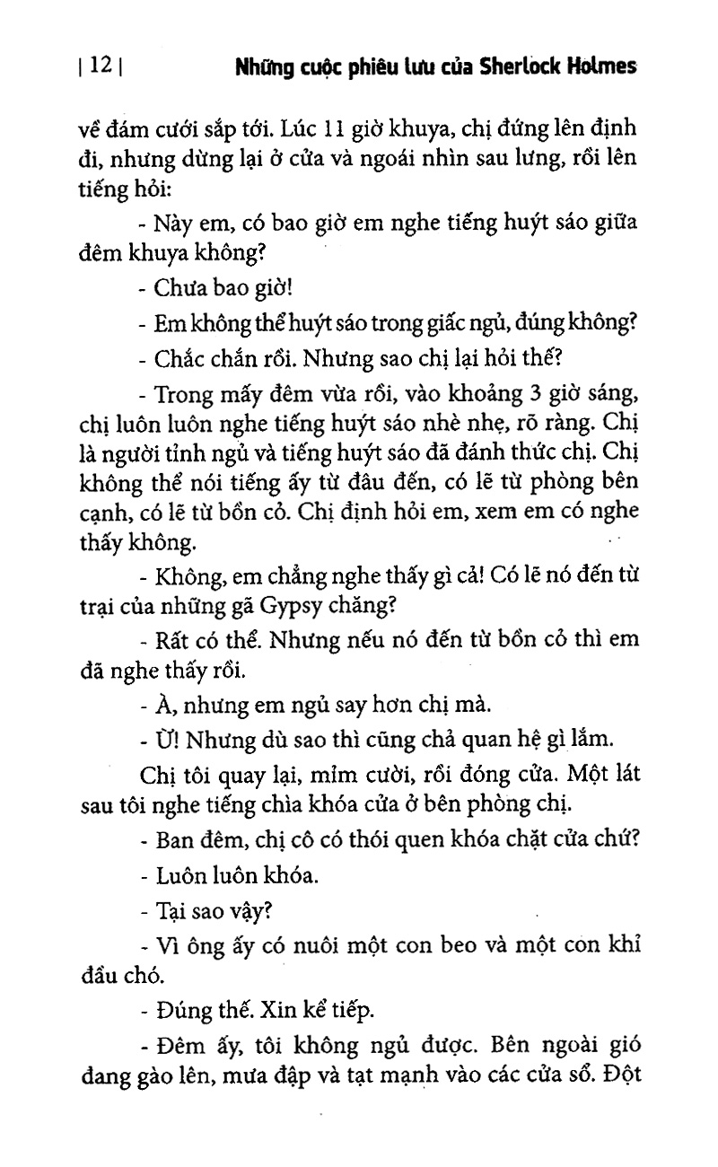 những cuộc phiêu lưu của sherlock holmes (tái bản 2022) - Ảnh 8