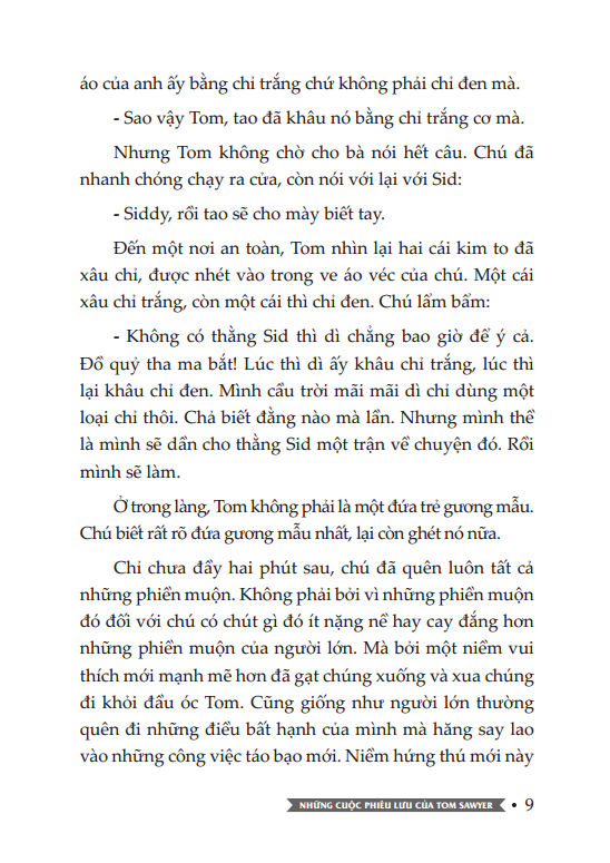 những cuộc phiêu lưu của tom sawyer (bìa cứng) (tái bản 2023) - Ảnh 10