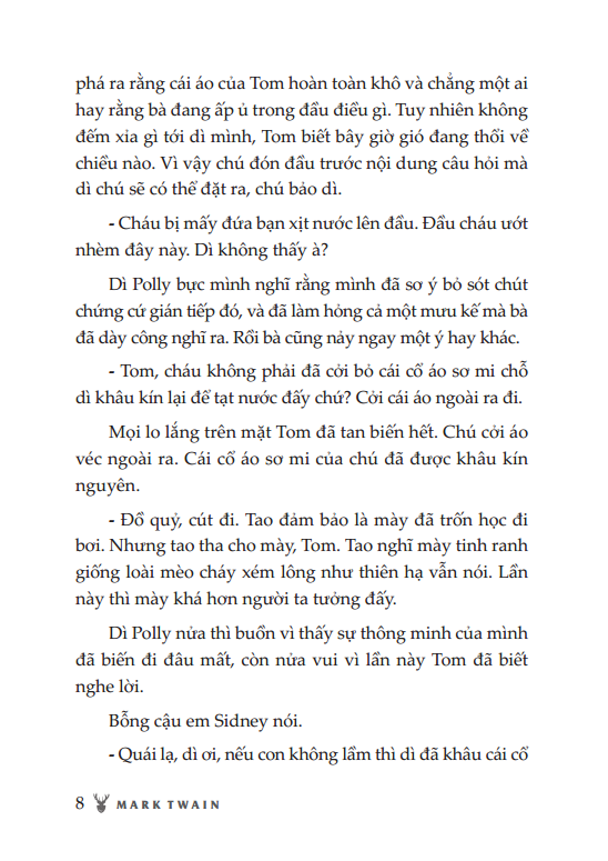 những cuộc phiêu lưu của tom sawyer (bìa cứng) (tái bản 2023) - Ảnh 9