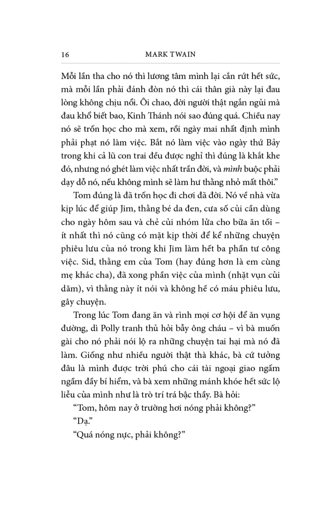 Những Cuộc Phiêu Lưu Của Tom Sawyer - Bìa Vải - Ảnh 12