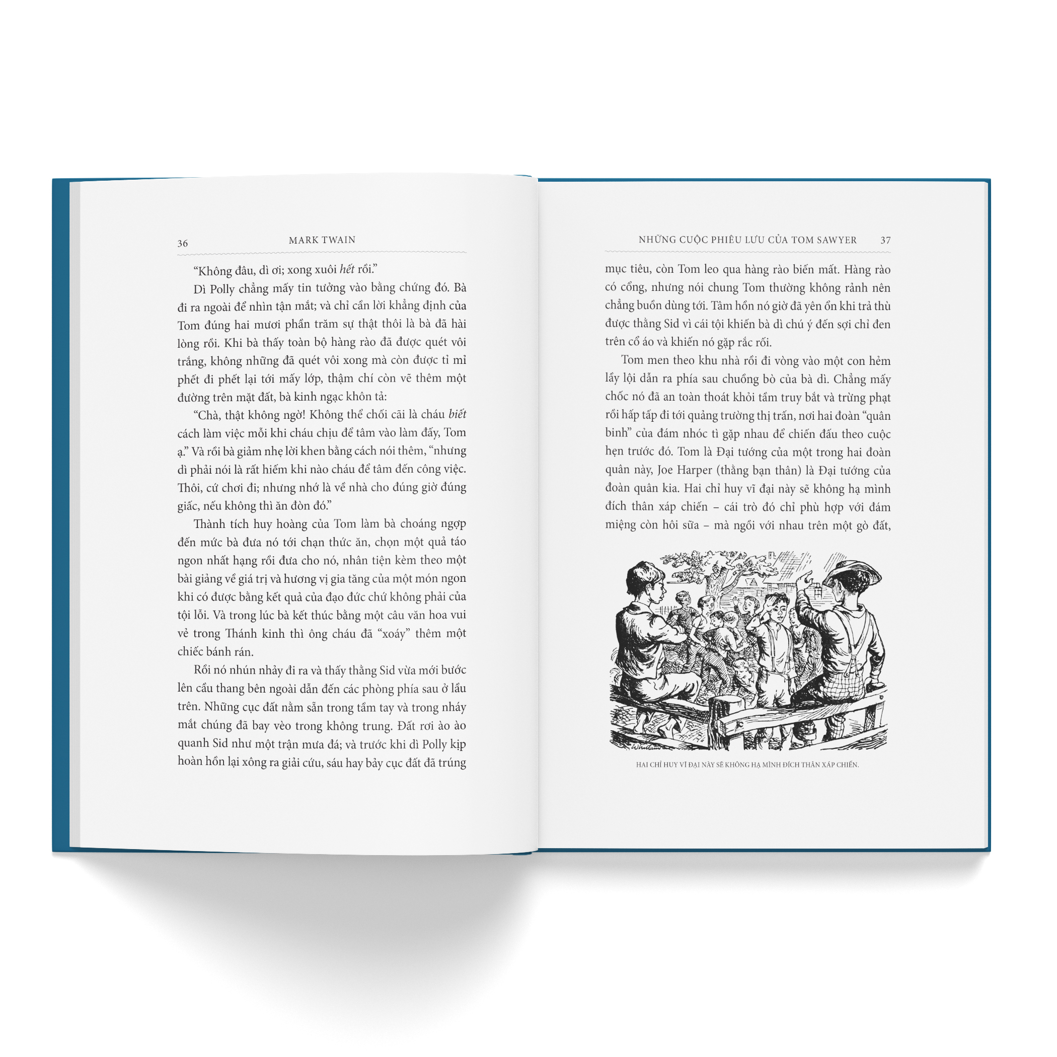 Những Cuộc Phiêu Lưu Của Tom Sawyer - Bìa Vải - Ảnh 3