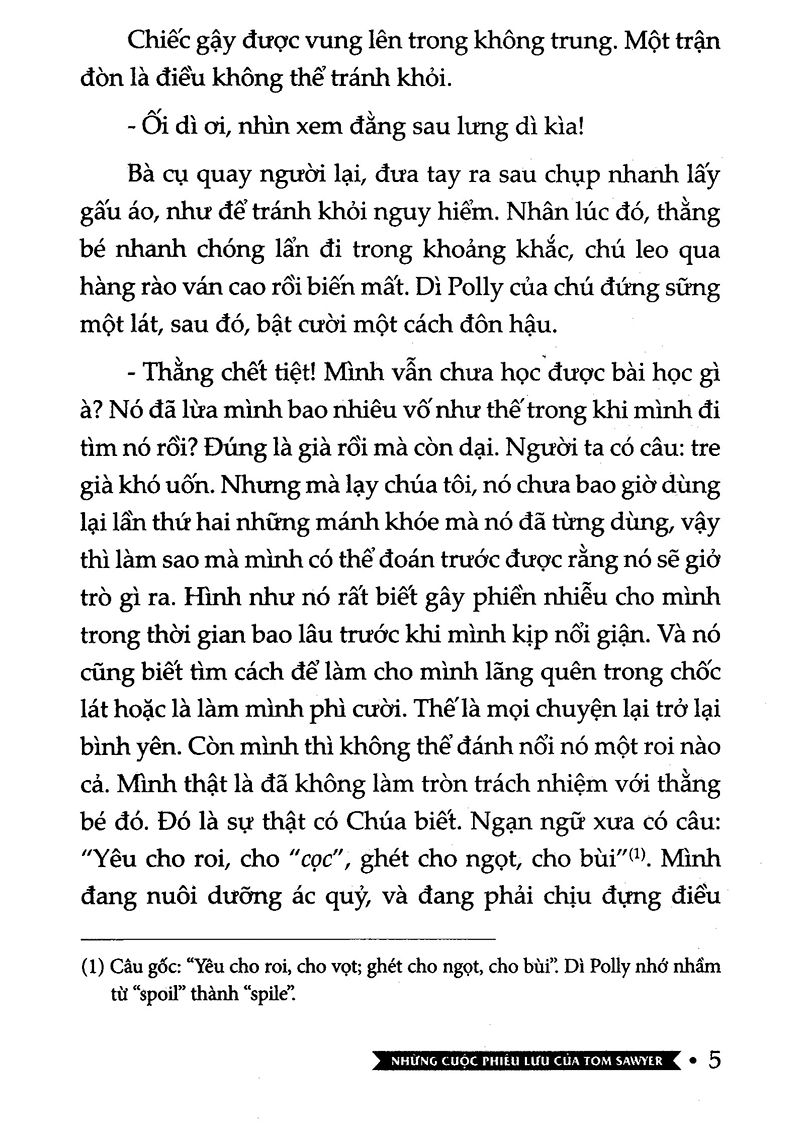 những cuộc phiêu lưu của tom sawyer (tái bản 2023) - Ảnh 4