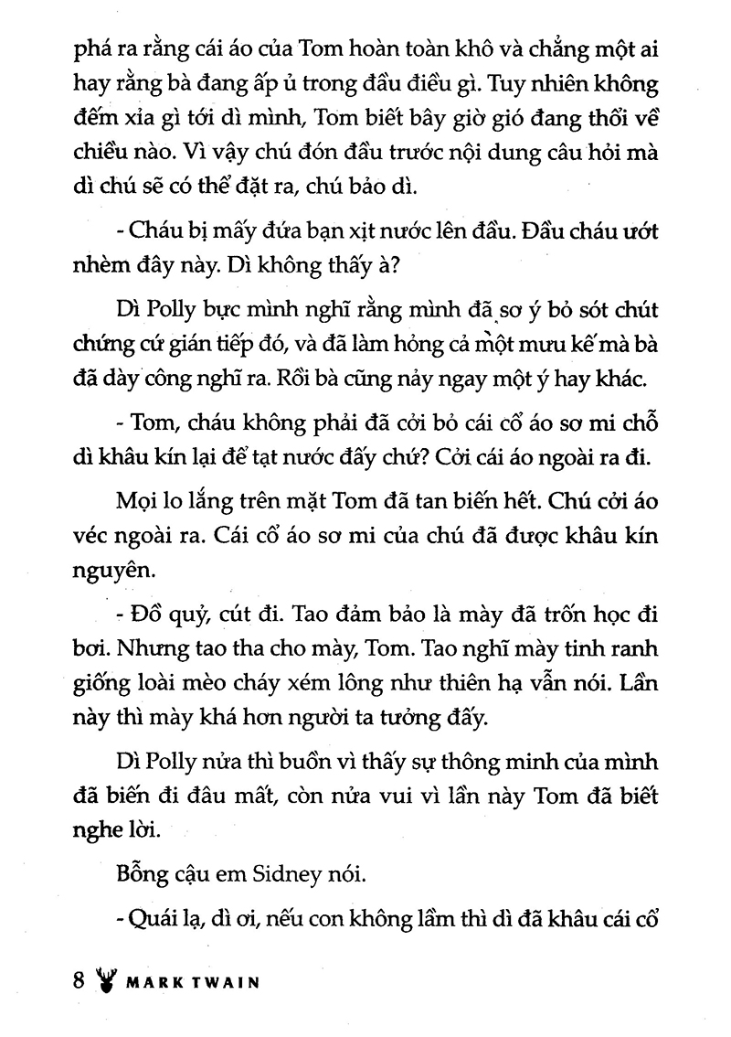 những cuộc phiêu lưu của tom sawyer (tái bản 2023) - Ảnh 7
