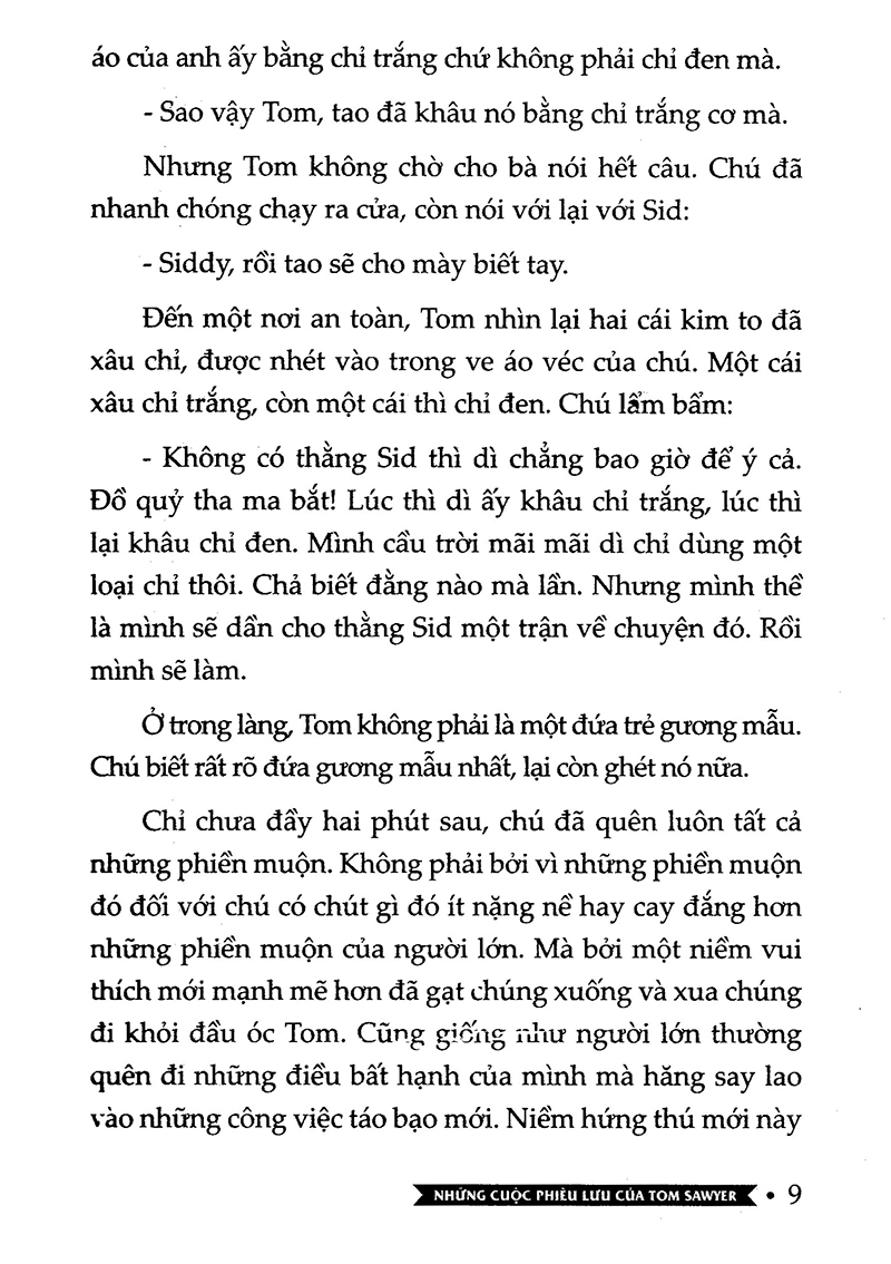 những cuộc phiêu lưu của tom sawyer (tái bản 2023) - Ảnh 8