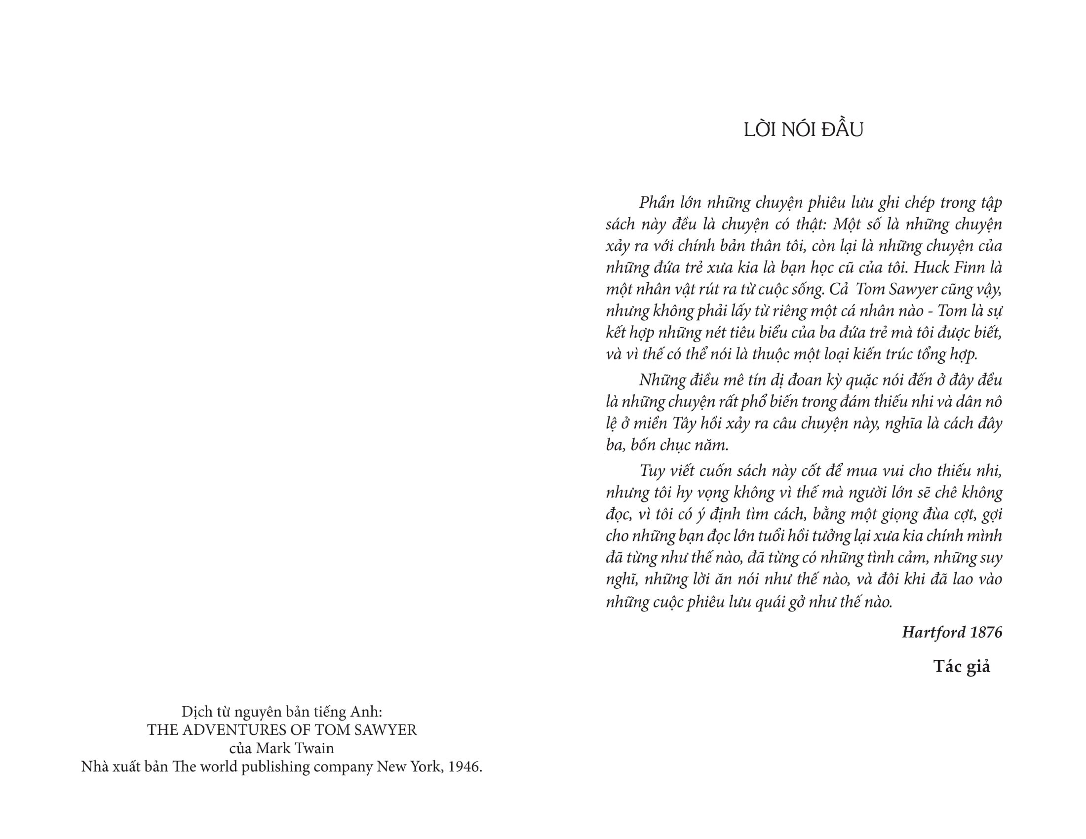 Những Cuộc Phiêu Lưu Của Tom Sawyer (Tái Bản 2025) - Ảnh 2