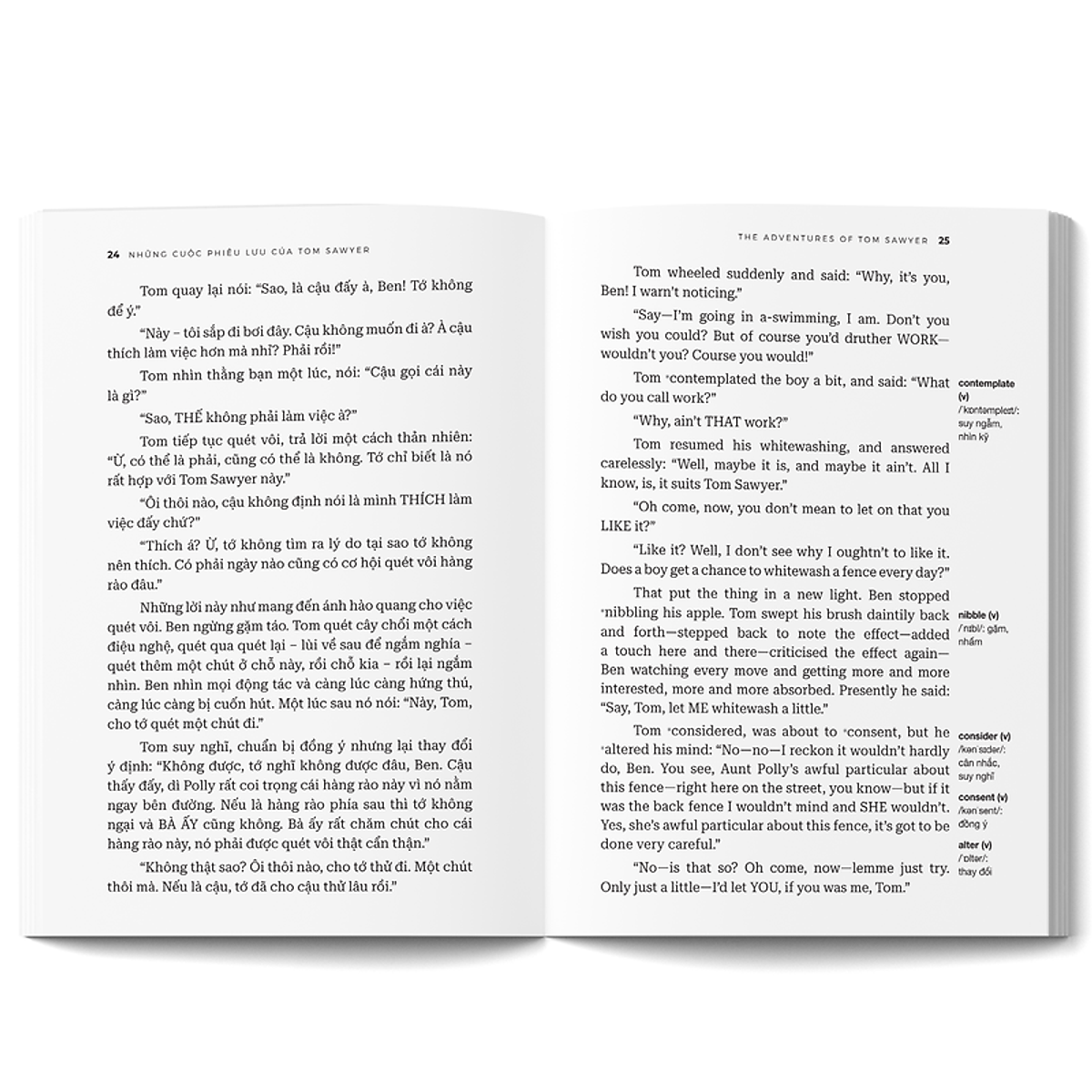 những cuộc phiêu lưu của tom sawyer - the adventures of tom sawyer - song ngữ việt-anh - Ảnh 5