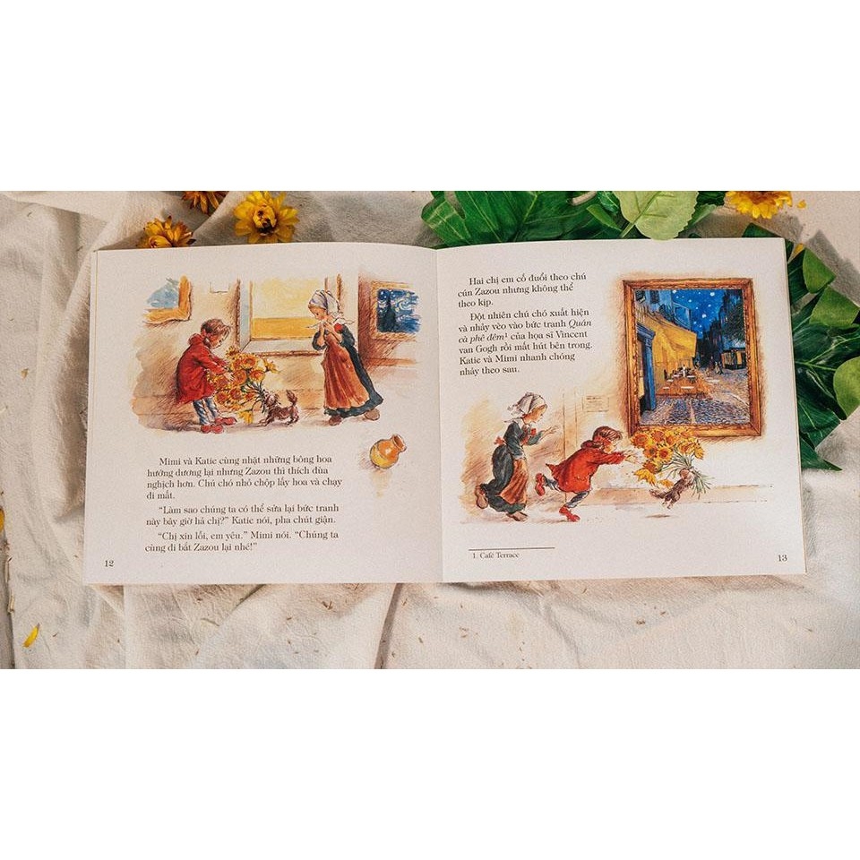 những cuộc phiêu lưu kỳ thú của katie - katie và bức tranh hoa hướng dương - Ảnh 4