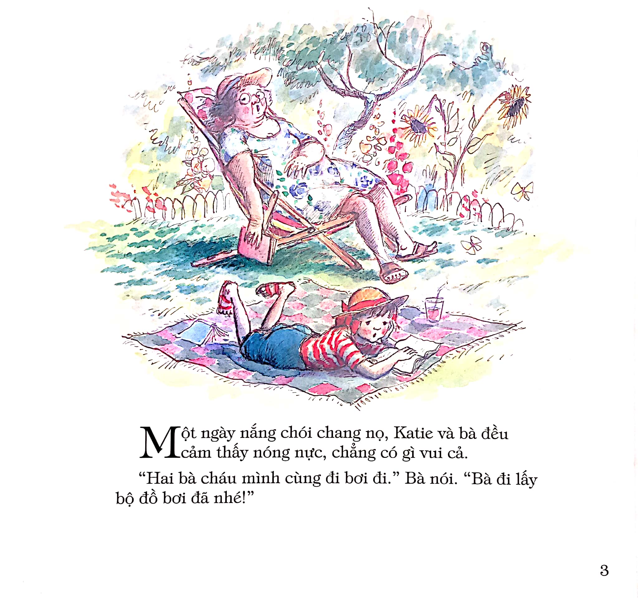 những cuộc phiêu lưu kỳ thú của katie - katie và các bức vẽ từ những chấm li ti - Ảnh 3