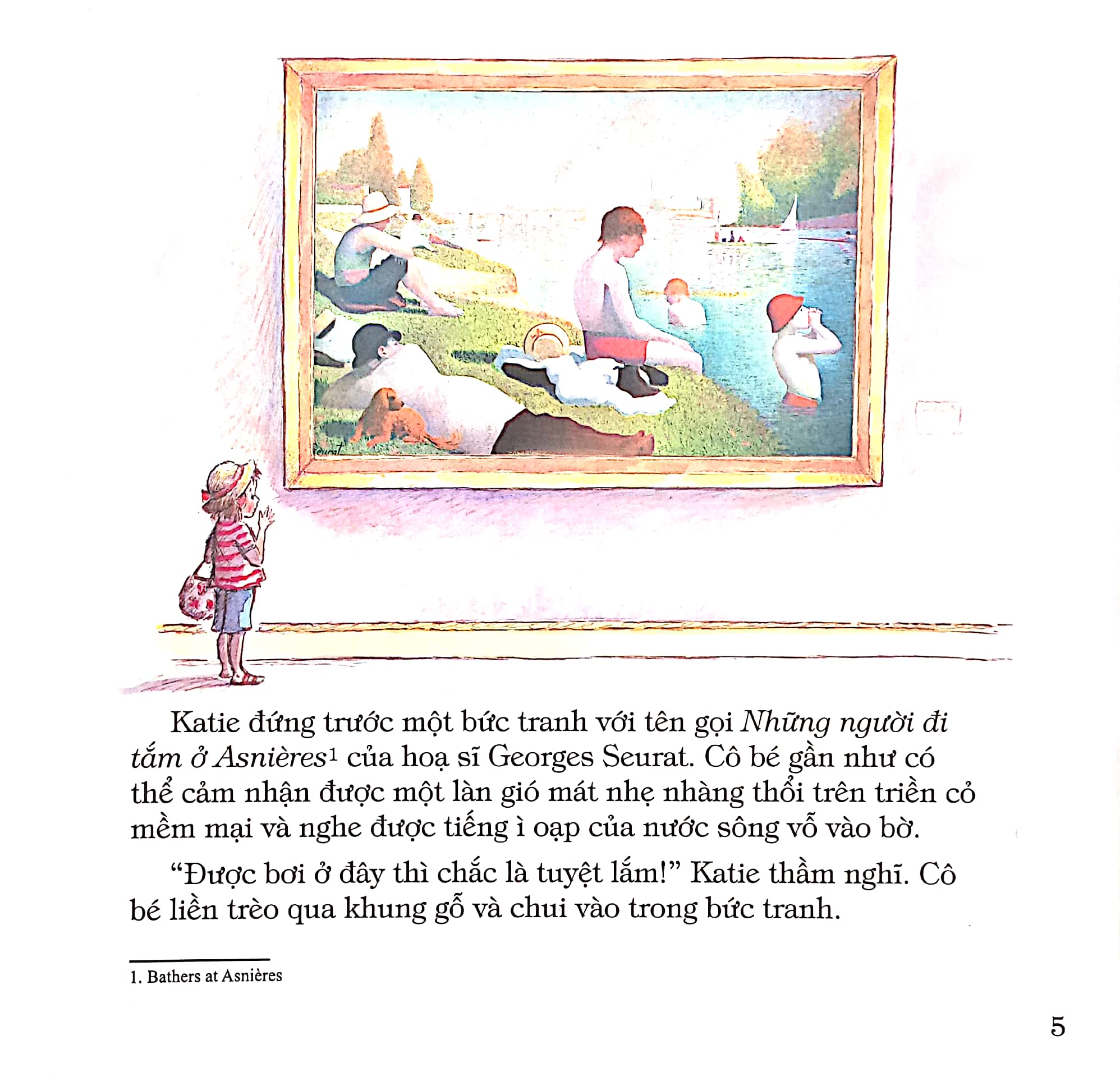 những cuộc phiêu lưu kỳ thú của katie - katie và các bức vẽ từ những chấm li ti - Ảnh 5