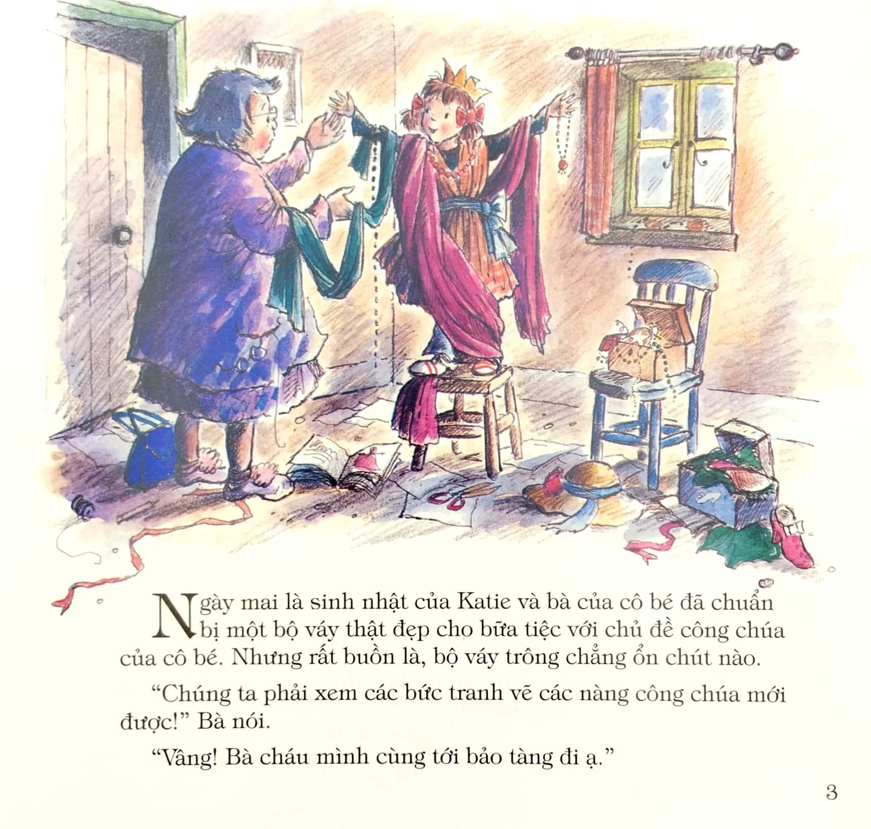 những cuộc phiêu lưu kỳ thú của katie - katie và nàng công chúa tây ban nha - Ảnh 3