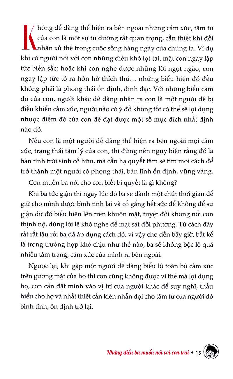 những điều ba muốn nói với con trai - Ảnh 13