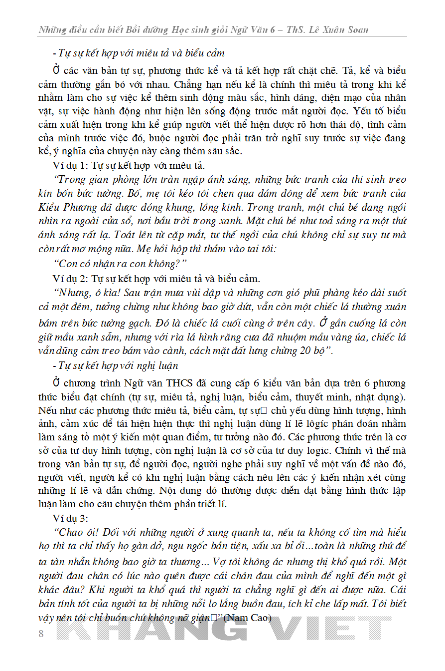 những điều cần biết bồi dưỡng học sinh giỏi ngữ văn 6 - Ảnh 10