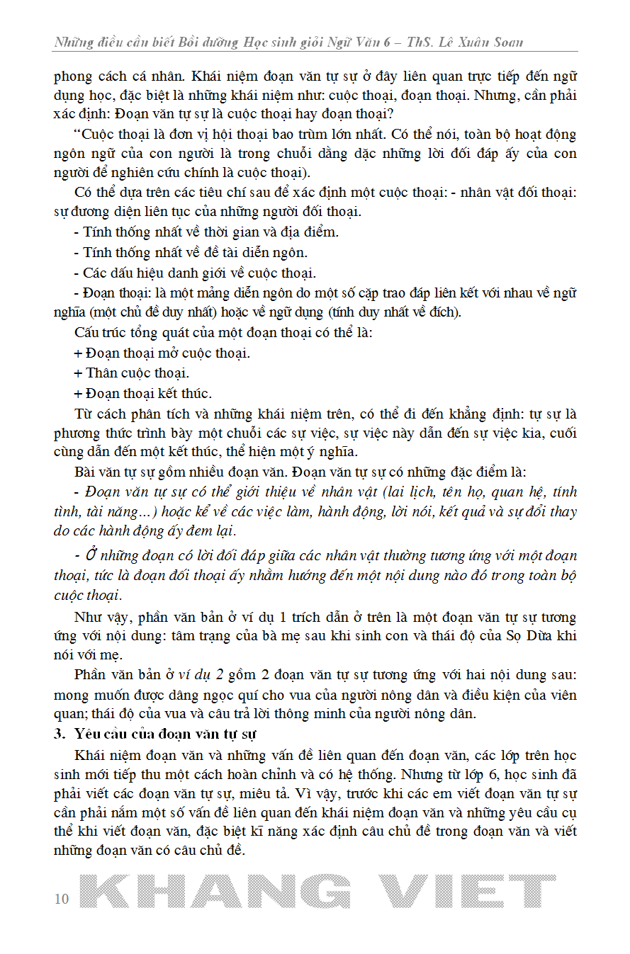 những điều cần biết bồi dưỡng học sinh giỏi ngữ văn 6 - Ảnh 12