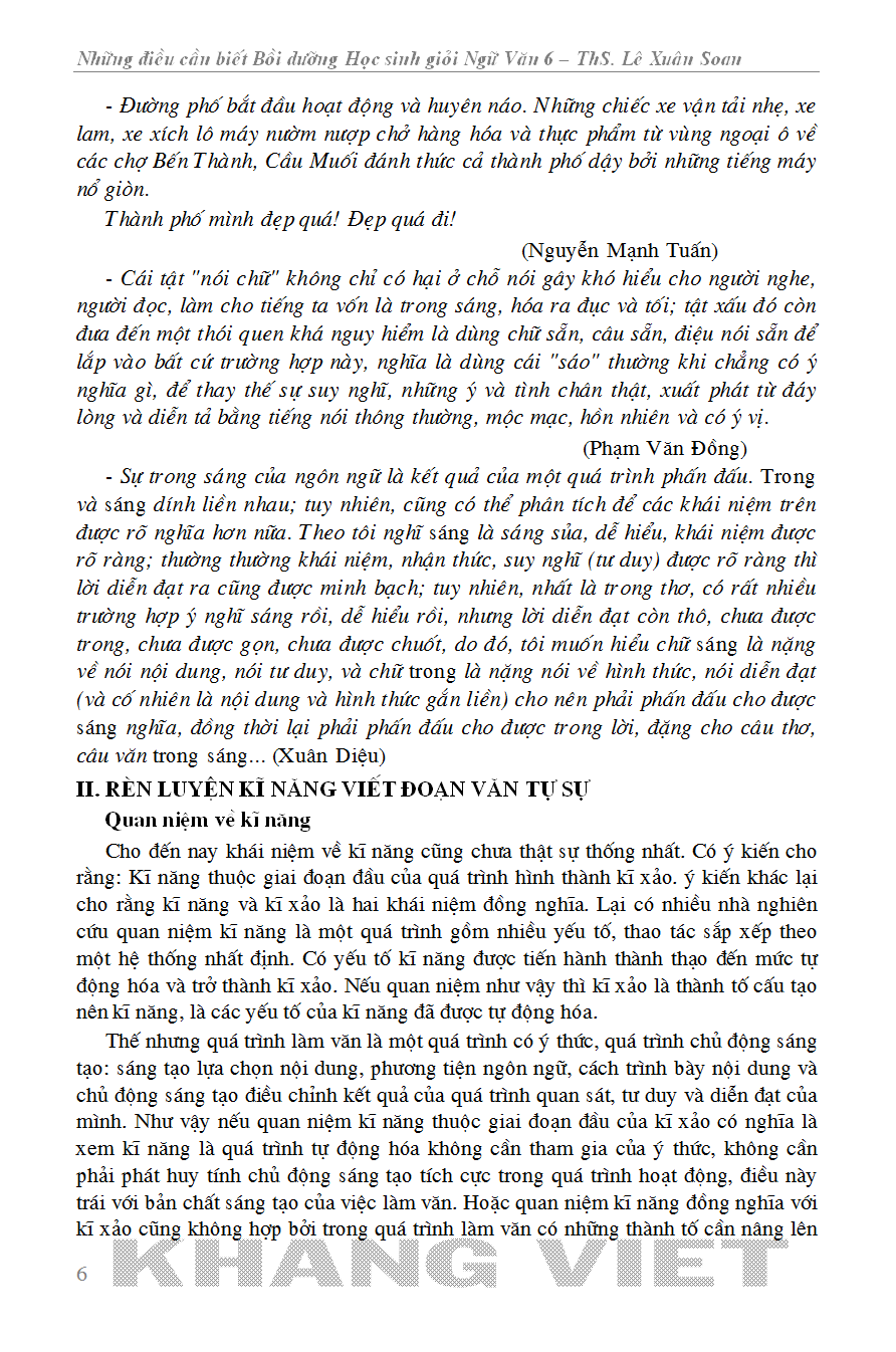 những điều cần biết bồi dưỡng học sinh giỏi ngữ văn 6 - Ảnh 8