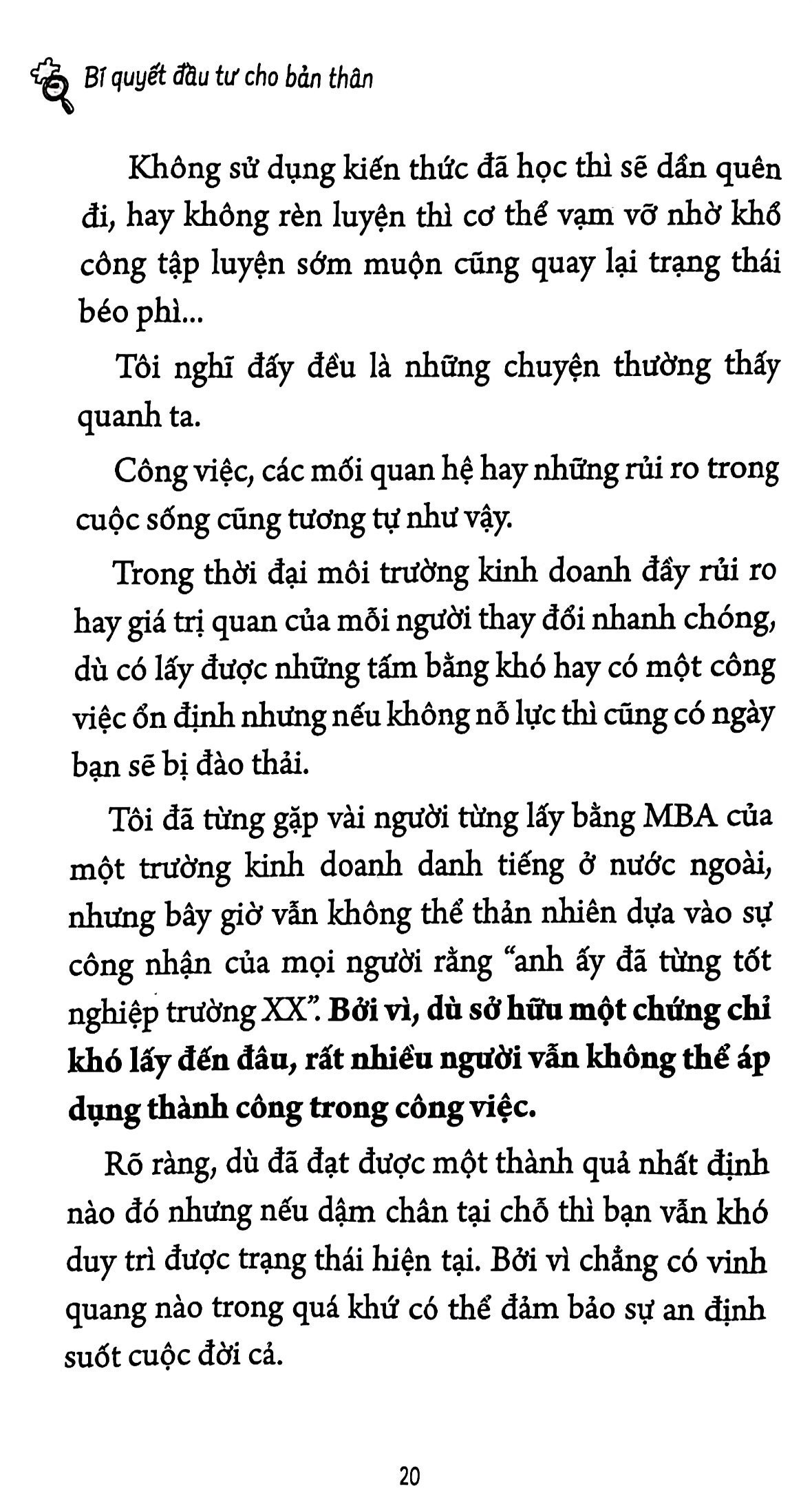 những điều công ty không dạy bạn - bí quyết đầu tư cho bản thân - dành cho người muốn phát triển thần tốc - Ảnh 8
