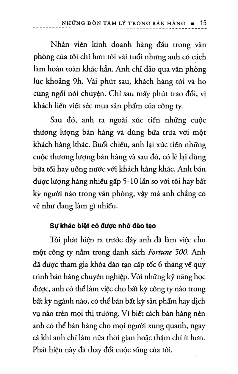 những đòn tâm lý trong bán hàng (tái bản) - Ảnh 12