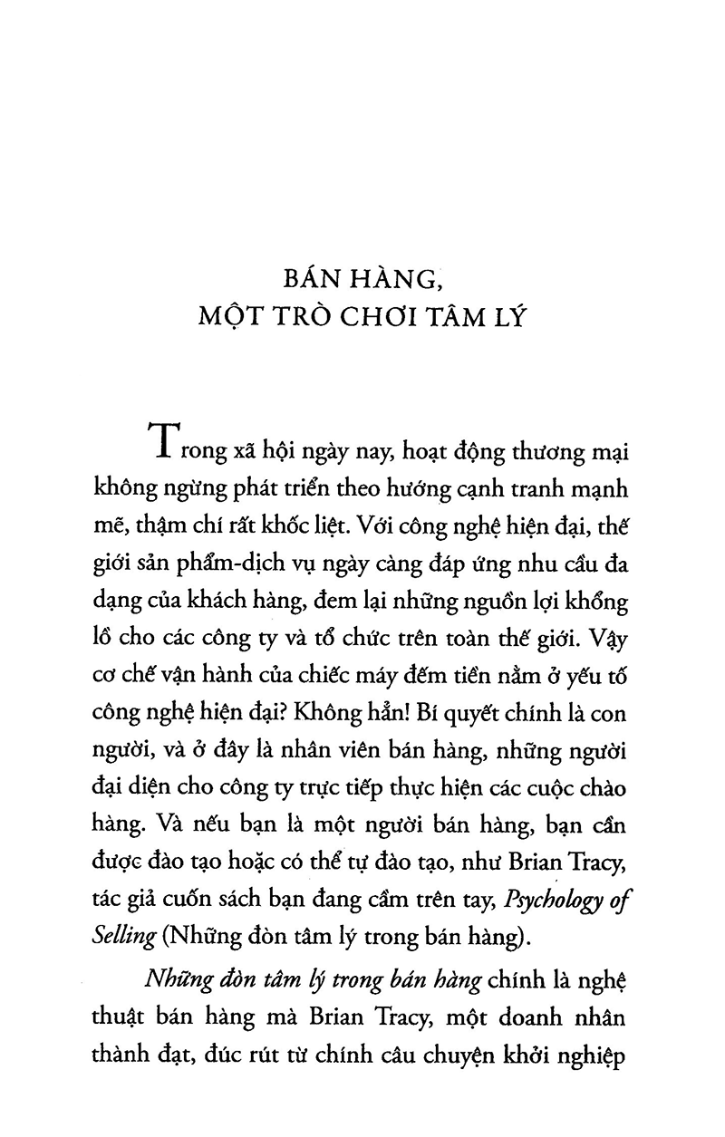 những đòn tâm lý trong bán hàng (tái bản) - Ảnh 4