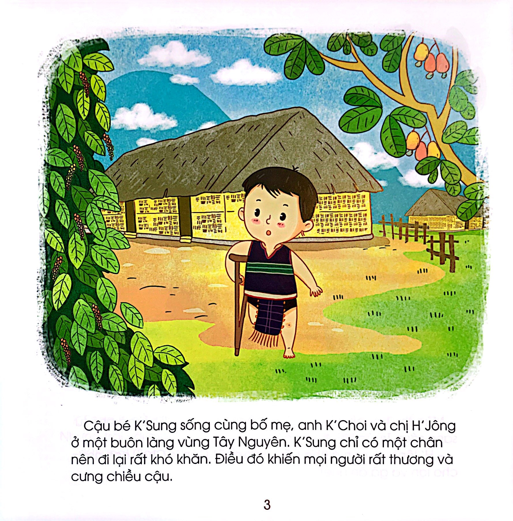 những đứa trẻ hạnh phúc - giúp như thế nào? - bạn nhỏ dân tộc mơ nông (tái bản 2024) - Ảnh 3