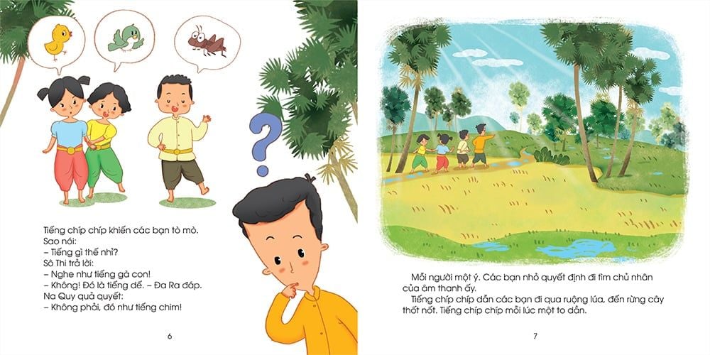 những đứa trẻ hạnh phúc - tổ chim non - bạn nhỏ dân tộc khmer (tái bản 2024) - Ảnh 5