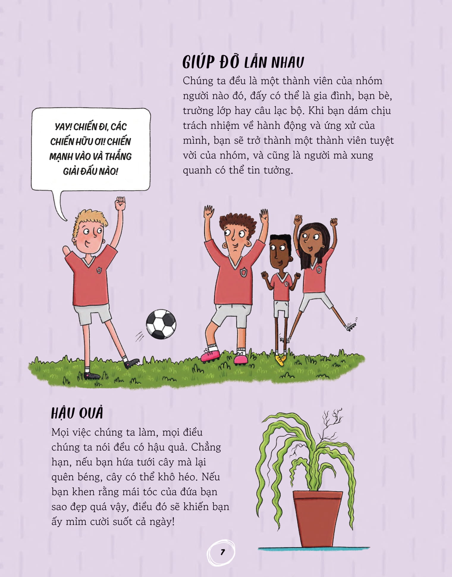 những đứa trẻ tự tin - đón nhận trách nhiệm - Ảnh 5