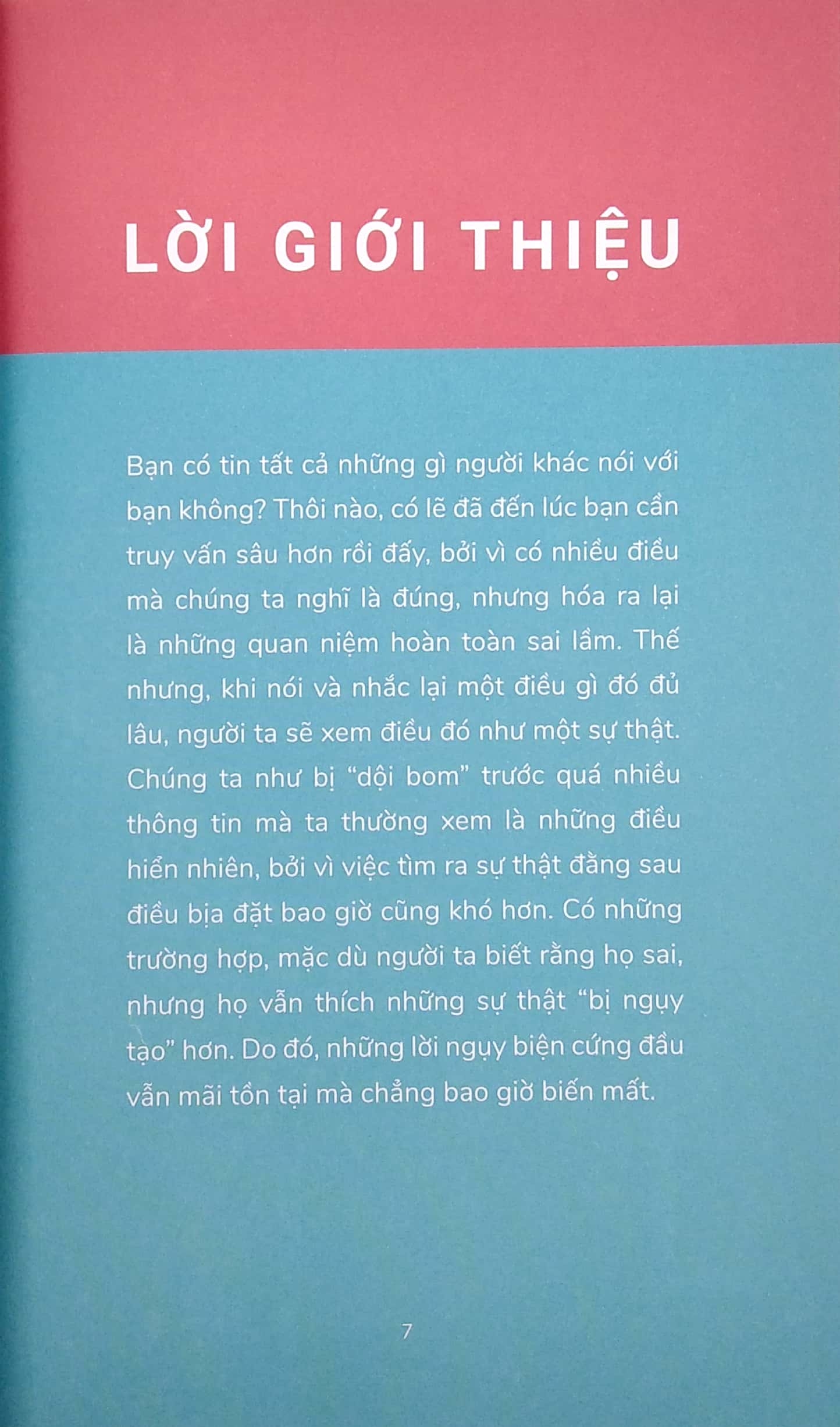 những gì bạn nghĩ mình biết đều sai - Ảnh 3