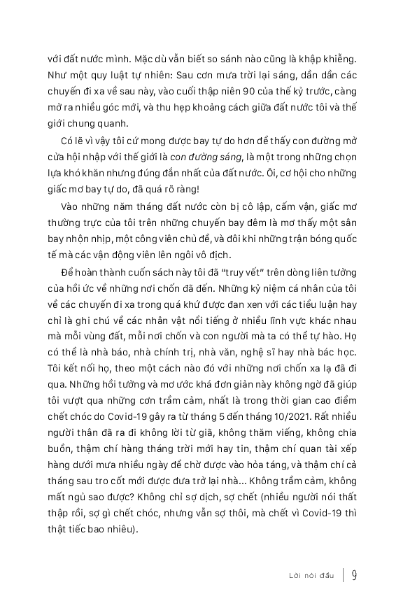 những giấc mơ bay tự do - hiệu ứng covid19 - nghĩ mới về những chuyến đi cũ - Ảnh 8