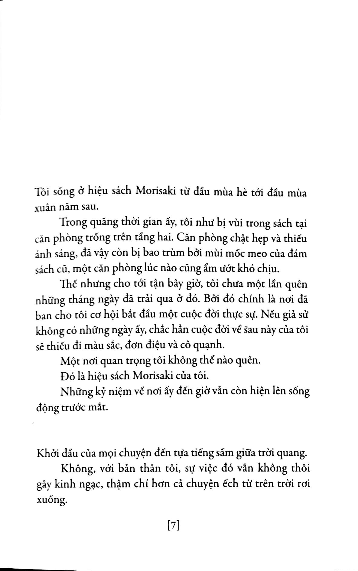 những giấc mơ ở hiệu sách morisaki (tái bản) - Ảnh 3