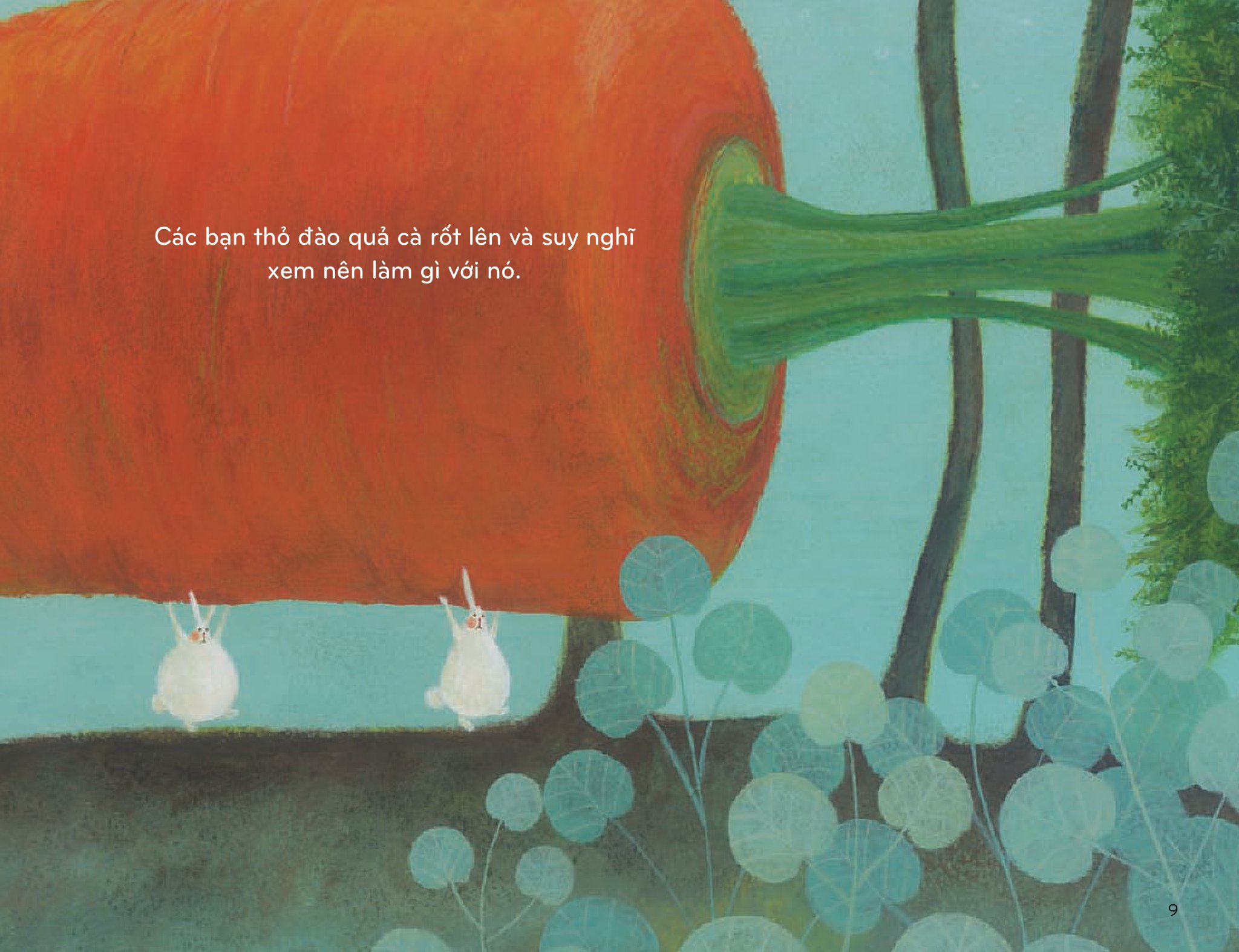 những giấc mơ xinh - củ cà rốt thật là to - Ảnh 6