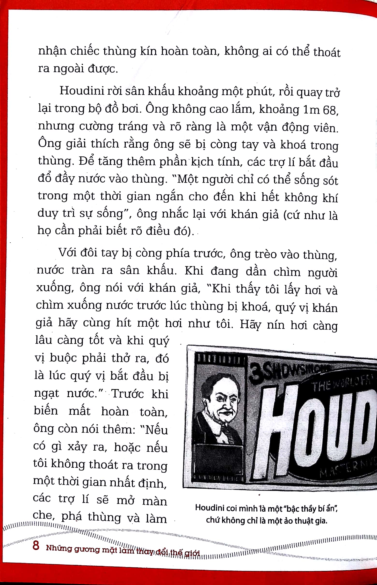 những gương mặt làm thay đổi thế giới - harry houdini - Ảnh 4