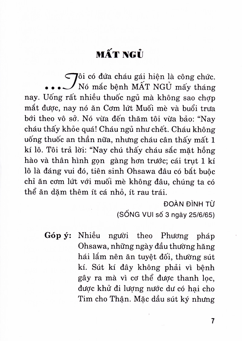 những hiệu quả rõ ràng của phương pháp ohsawa - Ảnh 6