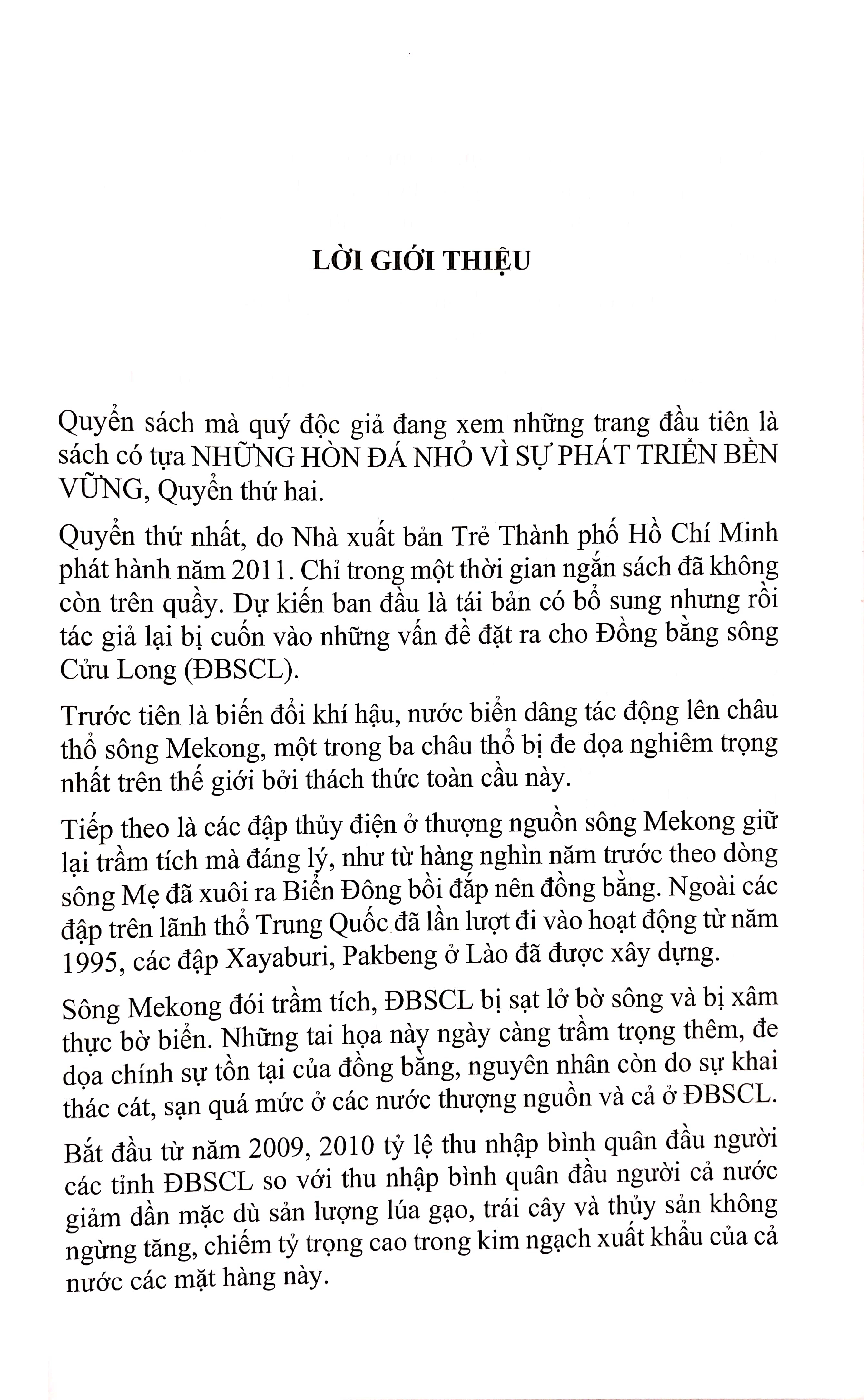 những hòn đá nhỏ vì sự phát triển bền vững - quyển 2 - đồng bằng sông cửu long - Ảnh 3