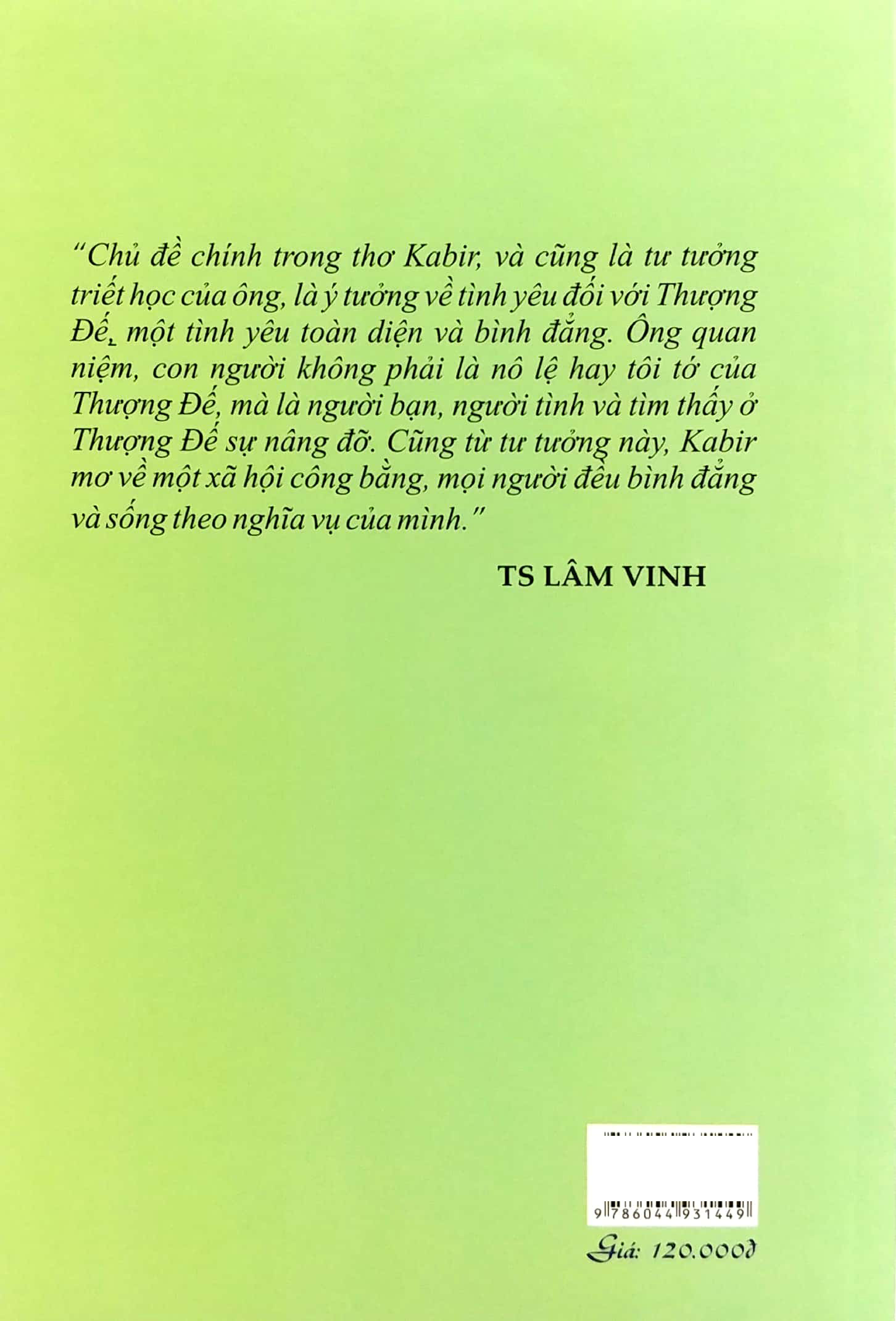 những khúc hát của kabir - song of kabir - Ảnh 7
