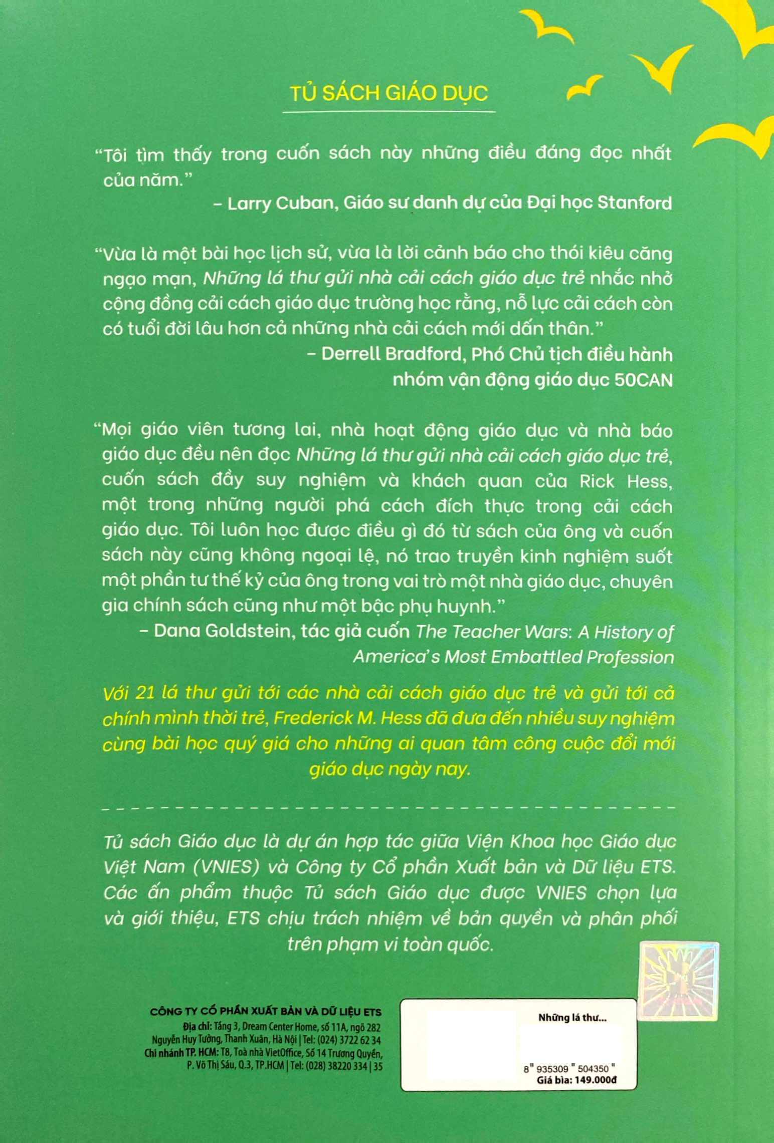những lá thư gửi nhà cải cách giáo dục trẻ - letters to a young education reformer - Ảnh 8