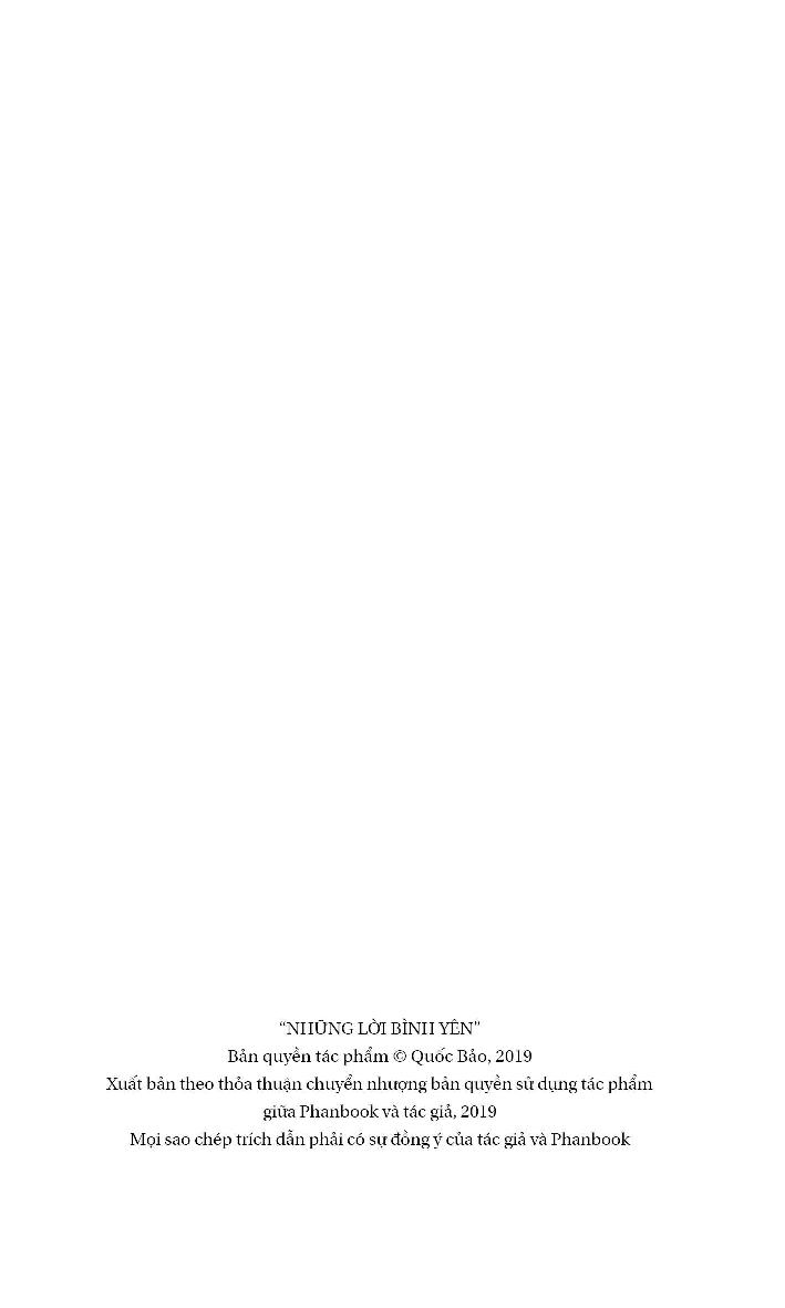 những lời bình yên - Ảnh 5