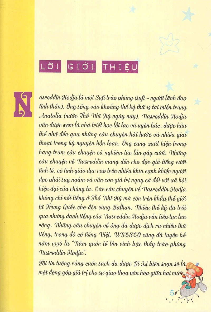 những mẩu chuyện hài hước về nasreddin hodja (tái bản 2018) - Ảnh 3