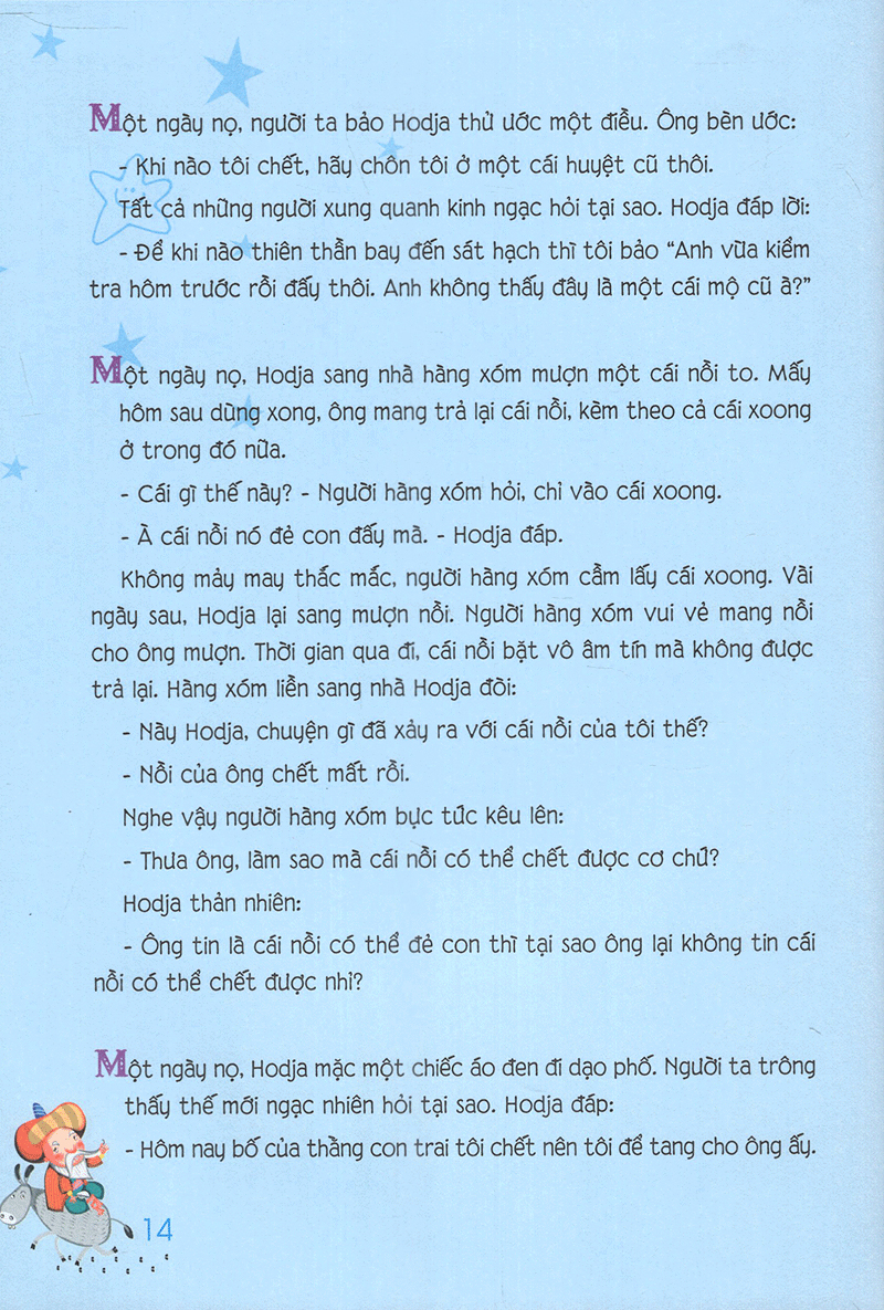 những mẩu chuyện hài hước về nasreddin hodja (tái bản 2018) - Ảnh 6