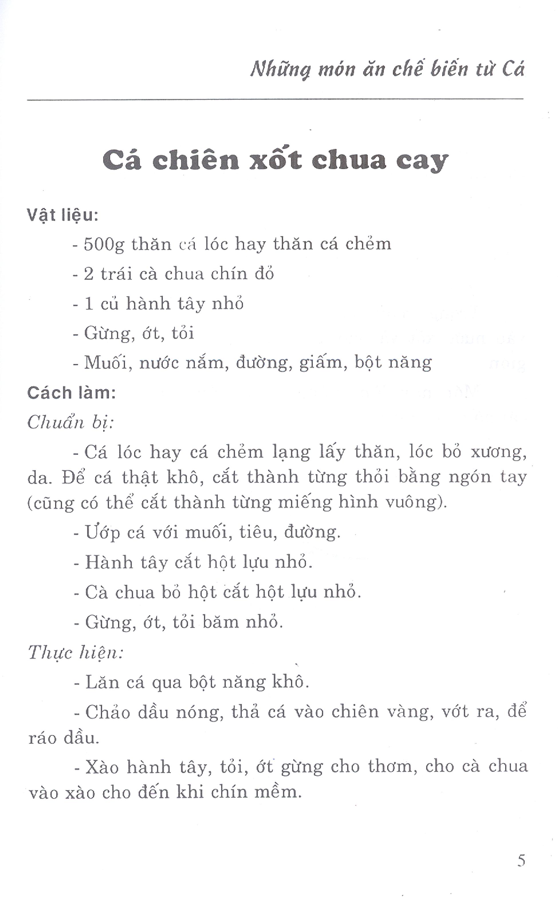 những món ăn chế biến từ cá - Ảnh 3