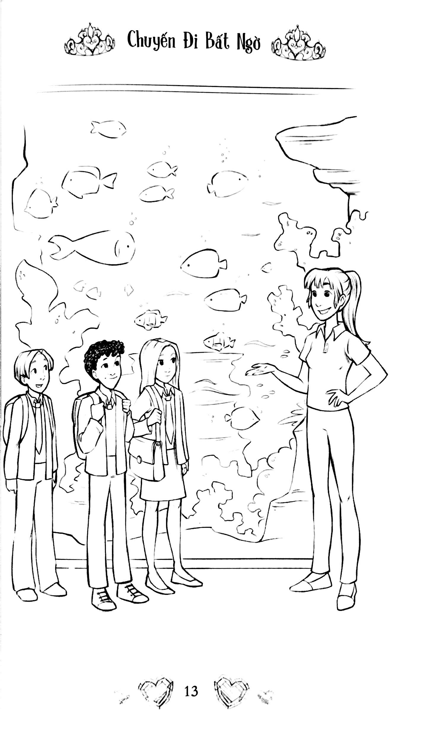 những nàng công chúa bí ẩn - phiêu lưu cùng cá heo (sách in mực thiên nhiên) - Ảnh 6