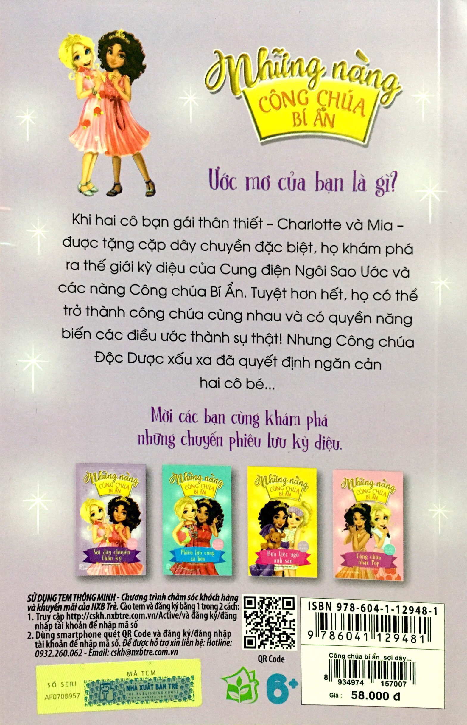 những nàng công chúa bí ẩn - sợi dây chuyền thần kỳ (sách in mực thiên nhiên) - Ảnh 8