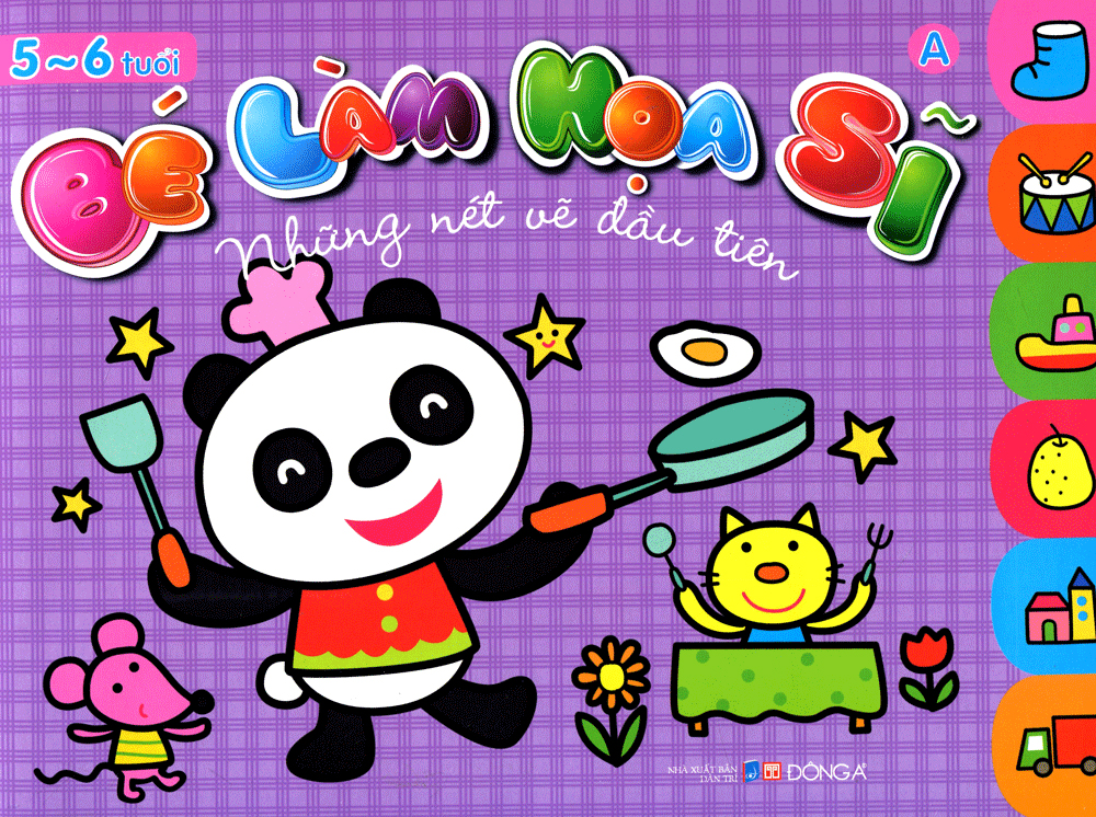 những nét vẽ đầu tiên - bé làm họa sĩ 5-6 tuổi (quyển a) - Ảnh 2