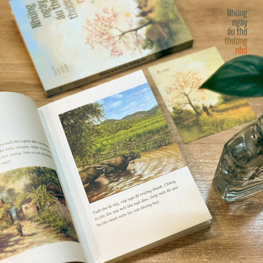 Nhung Ngay Au Tho Thuong Nho - Ban Dac Biet - Tang Kem Postcast 2 Mat + Chu Ky Tac Gia - Ảnh 7