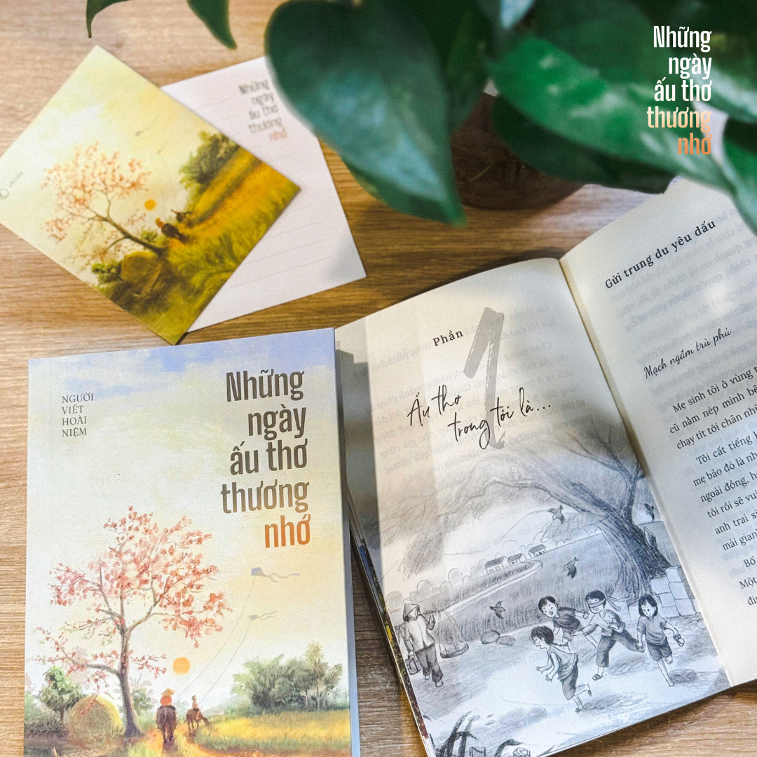 Nhung Ngay Au Tho Thuong Nho - Ban Dac Biet - Tang Kem Postcast 2 Mat + Chu Ky Tac Gia - Ảnh 8