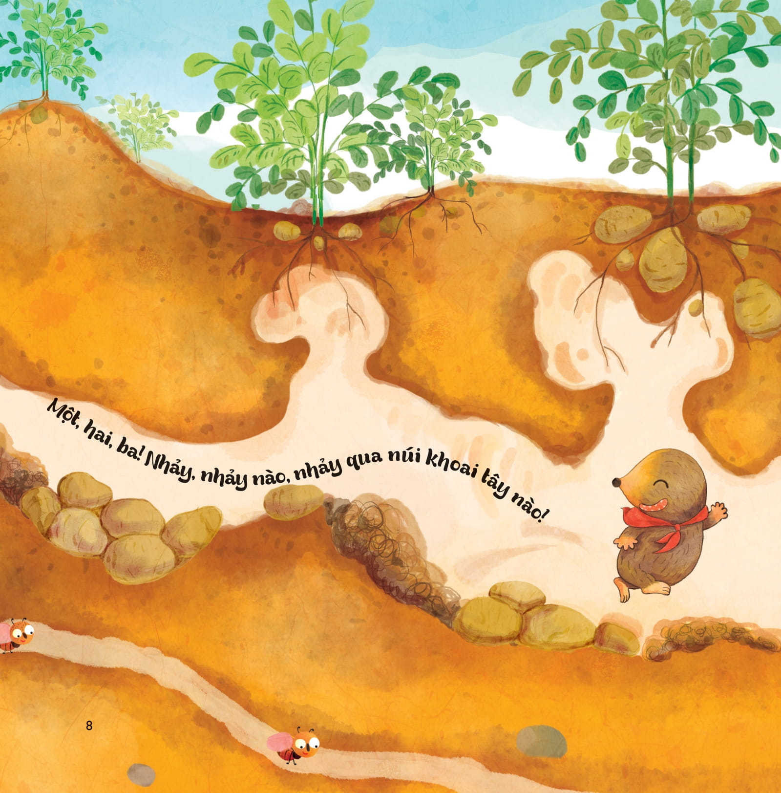 những ngón tay bận rộn - dưới lòng đất - Ảnh 3