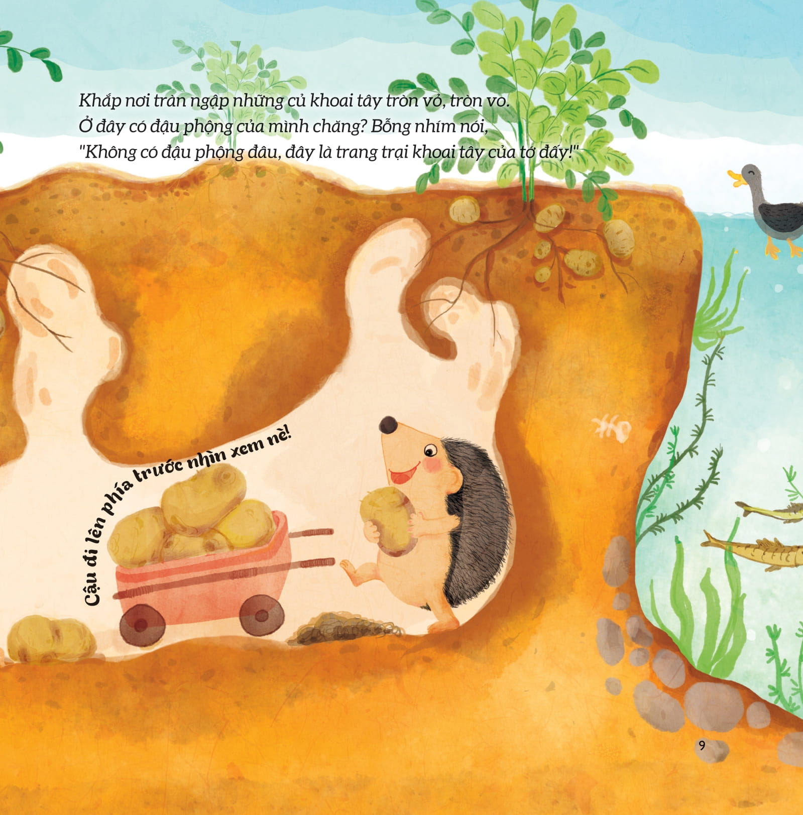 những ngón tay bận rộn - dưới lòng đất - Ảnh 4