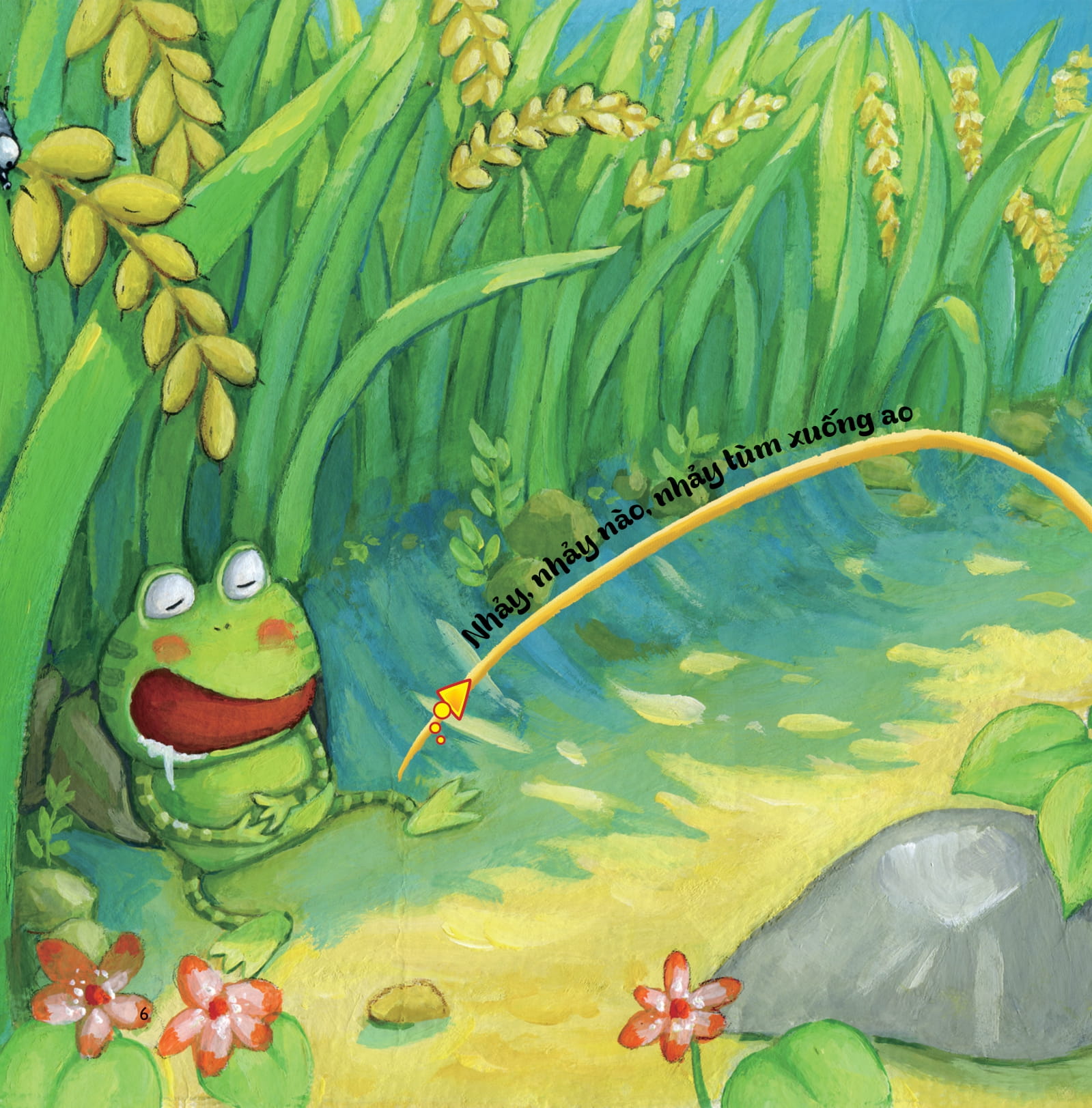 những ngón tay bận rộn - trong ao nước - Ảnh 3