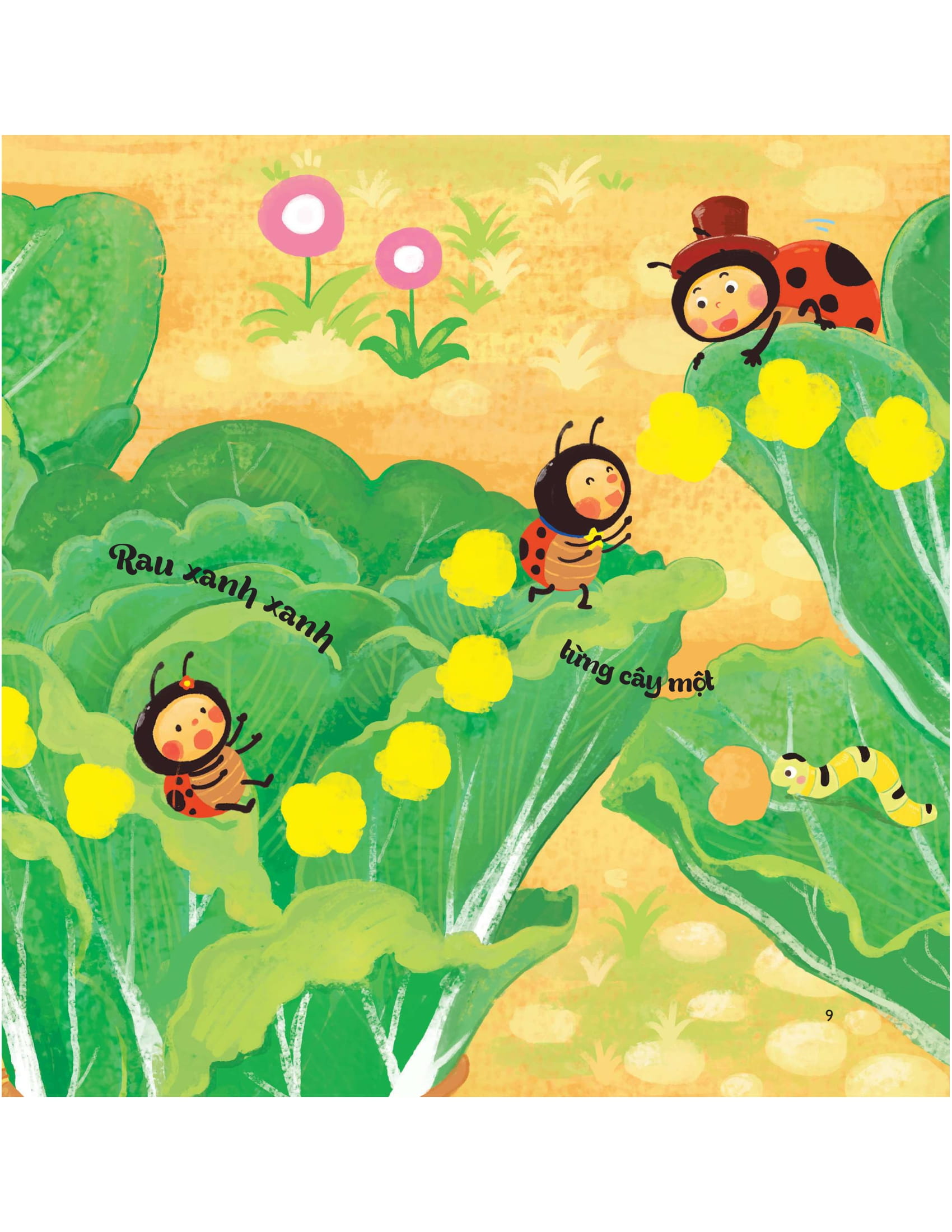 những ngón tay bận rộn - trong vườn rau - Ảnh 10