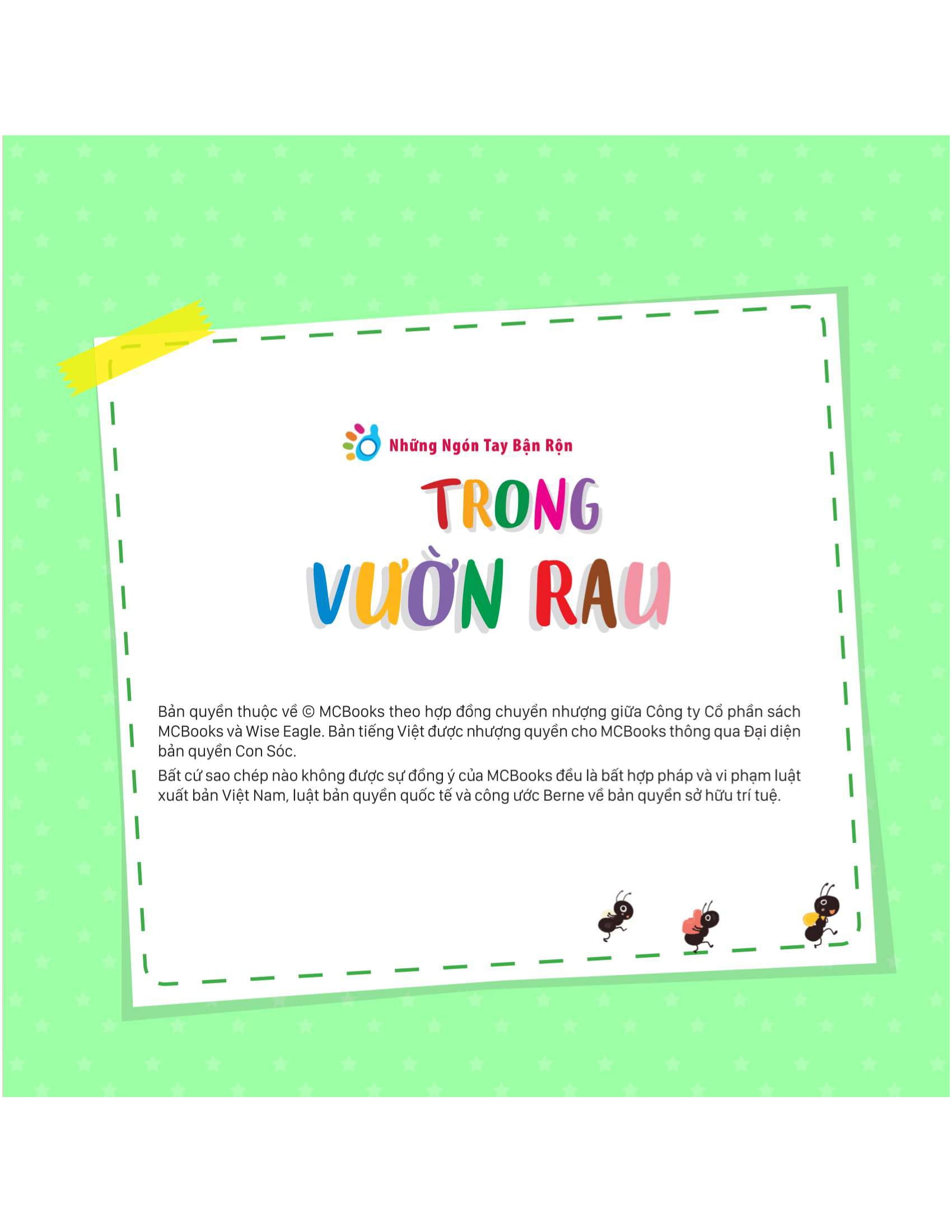 những ngón tay bận rộn - trong vườn rau - Ảnh 4